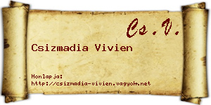 Csizmadia Vivien névjegykártya